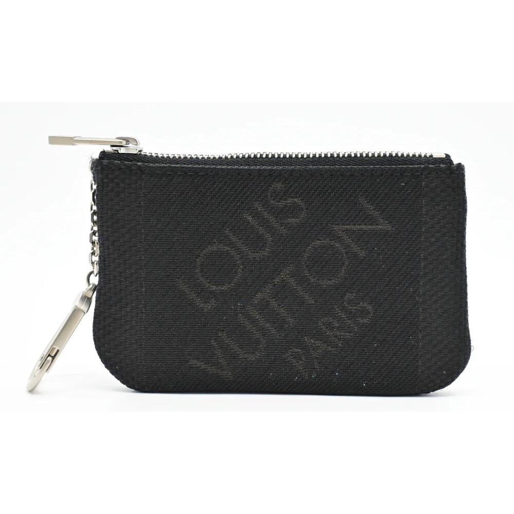 Louis Vuitton Authentic Coin Key Pouch Pochette Cles in Damier Geant Canvas - Picture 2 of 12